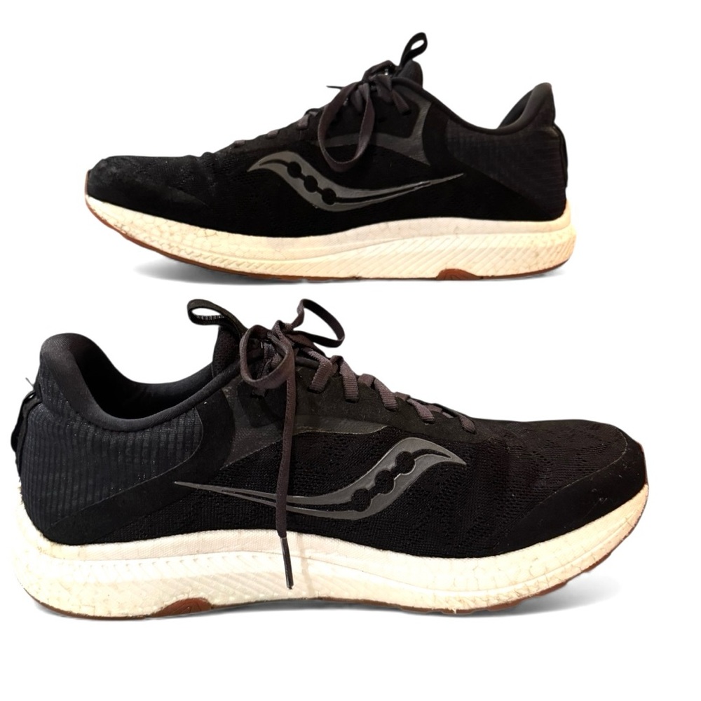Saucony Women's Lightweight Black Freedom 5 Athletic Sneakers, Size 11 - Picture 11 of 11